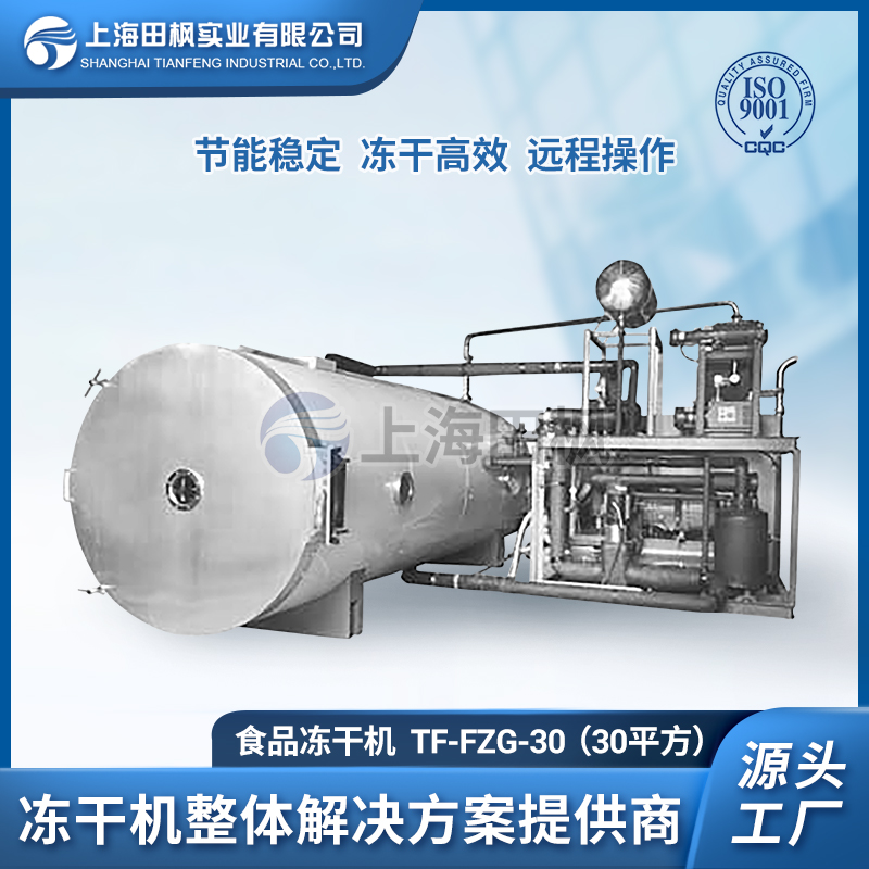 上海田楓TF-FZG-30（30平方）食品凍干機(jī)